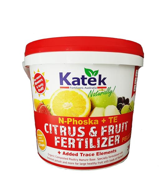 SuperPhoska N-Phoska + Trace Elements Citrus & Fruit Fertilizer Pellets by Katek